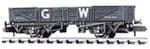 NR7W Peco: (RAILWAY COMPANY SERIES 15 FT WHEELBASE ) Tube Wagon, GW, dark grey
