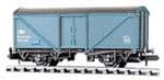 NR9B Peco: (RAILWAY COMPANY SERIES 15 FT WHEELBASE ) Parcels Van, BR, light blue