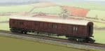 OCWW 046 N Scale 70' GWR M.11 Stowage Van Kit
