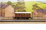 OCWW ALN035 N Scale Kit Python Covered Carriage Truck