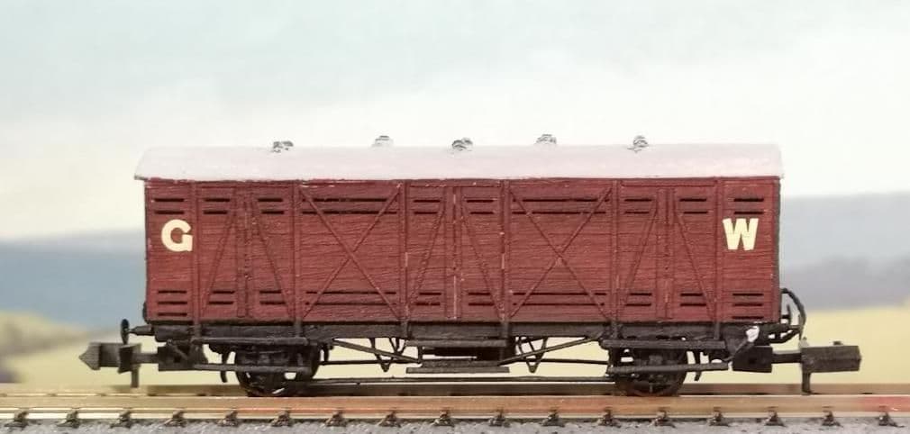 OCWW ALN046 GWR Bloater Fish Van S 9 Kit