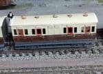 OCWW ALTT120   043 1:120 Scale GWR 4-Wheeled Coach Kit Diag. U12 Luggage Composite