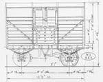 OCWW Arch Laser ALOO006 Kit 1/76 Scale OO  GWR Small Cattle Wagon Diag W.3