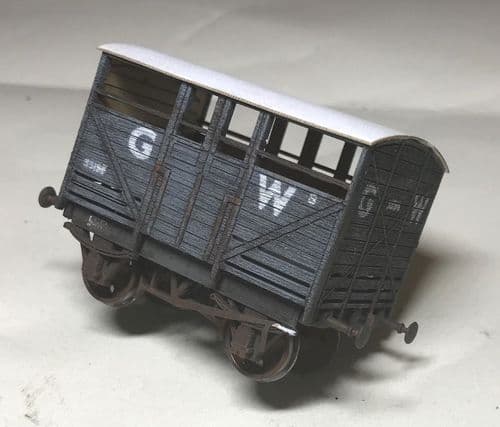 OCWW Arch Laser ALOO006 Kit 1/76 Scale OO  GWR Small Cattle Wagon Diag W.3