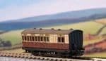 OCWW OO 040 GWR 4-Wheeled Coach Kit Diag. T36 Brake Third