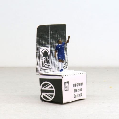 OO Gauge 1:76 Chelsea Player Moisés Caicedo Painted Figure