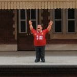 OO Gauge 1:76 Football Fan Liverpool FC Painted Figure