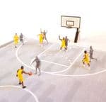 OSBF0015 HO scale Basketball Team (unpainted)