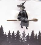 OSBF0031 OO Gauge Figure Flying Witch