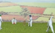 OSBF064 OO Gauge Cricket Batsmen )2)