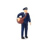 OSBF076 OO Gauge Postman Figure (UNPAINTED)
