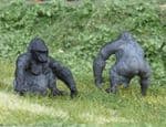 OSBF090 OO Gauge Figures Gorilla X2 (painted)