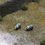 OSBF116 OO Gauge Figures Badgers (painted) (X2)
