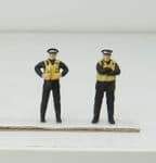 OSBF129 OO Gauge British Transport Police Officers ( pack 2) (painted figures)