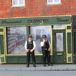 OSBF142 OO Gauge British Modern Police Officers ( pack 2) ( 2 painted figures)