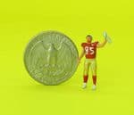 OSBF151 HO Scale George Kittle (painted figure)