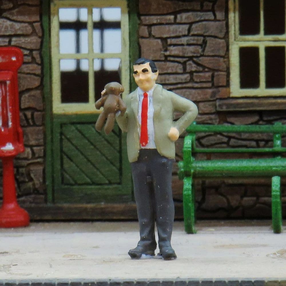 Oo Scale Statue OSBF175 OO Gauge Figures Mr Bean painted figure