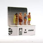 OSBF190 OO Gauge Figures At The Beach Set 1 (painted)