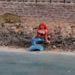 OSBF195 OO Gauge Figure Mermaid (painted)