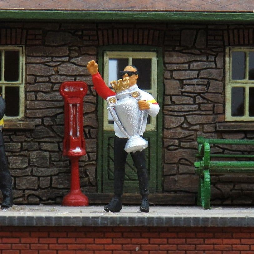 Oo Scale Statue OSBF200 OO Gauge 1 76 Virgil Van Dijk Painted Figure