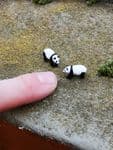 OSBF203 HO Scale Figures Giant Pandas (painted) (X2)