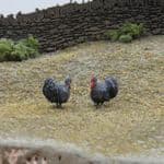 OSBF206 OO Gauge Figures Turkeys (painted) (X2)