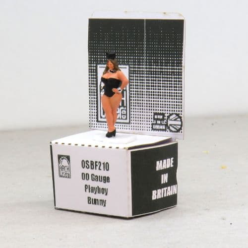 OSBF210 OO Gauge 1:76 Playboy bunny Painted Figure