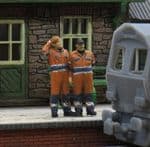 OSBF219 OO Gauge Figures  Francis and Chris save a train (pack of 2)