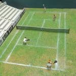 OSBF224 OO Gauge Tennis Players X 4 (painted)