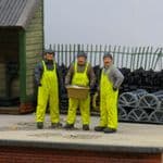 OSBF233 OO Gauge Fishermen Trawlermen Painted Figures 1:76 Harbour Fishing Crew