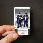 OSBFOGAUGE_032 O Gauge US COPS figures (painted)