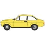 Oxford Diecast 120ESC002 Ford Escort Mk2 Signal Yellow