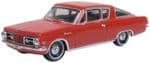 Oxford Diecast  1965 Plymouth Barracuda Medium Red 1:87