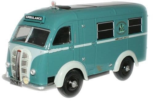 Modèle Réduit Oxford 1:43 - Austin Welfarer LCC Ambulance Blanche - Échelle AK007 - Occasion