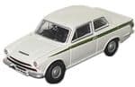 Oxford Diecast 76COR1001 Scale: 1:76, OO Ford Cortina MkI Ermine White/Green