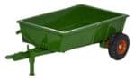 Oxford Diecast 76farm005  Farm Trailer Green