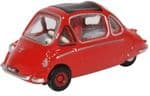 Oxford Diecast 76HE002 Scale: 1:76, OO Heinkel Kabine Spartan Red