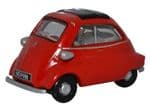 Oxford Diecast 76IS001 Scale: 1:76, OO BMW Isetta Signal Red