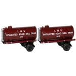 Oxford Diecast 76MH010T LMS Two Piece Trailer Pack