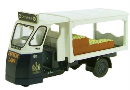 Oxford Diecast 76WE001 W&E Milk Float Express Dairies