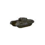 Oxford Diecast NCHT003 Churchill Tank 142 RAC Tunisia 1943