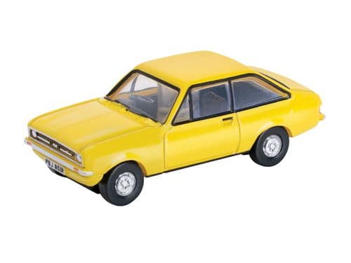 Oxford Diecast NESC002 Scale: 1:148, N *Ford Escort Mk2 Signal Yellow