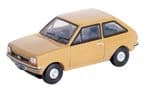 Oxford Diecast NFF002 Scale: 1:148, N *Ford Fiesta Mk1 Nevada Beige