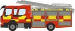 Oxford Diecast  NVEO001 Volvo FL Emergency One West Yorkshire Fire & Rescue