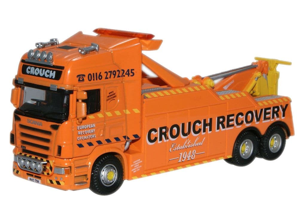 Oxford Diecast SCA02REC Scale 1 76 OO Scania Topline Recovery Truck ...