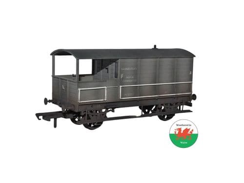 Oxford Rail 76TOB003W Toad Brake Van BR Toad 4 Wheel Basingstoke 35717 Weathered