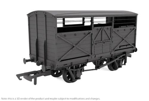Oxford Rail OR76GEC001C GER 10T Cattle Van - GER 26558
