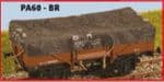Parkside PA60 1/76 Scale OO BR Wagon Tarpaulins (8)