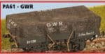 Parkside PA61 1/76 Scale OO GWR Wagon Tarpaulins (8)