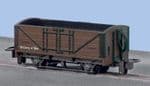 Peco GR201U OO-9 Open Wagon Brown Unlettered